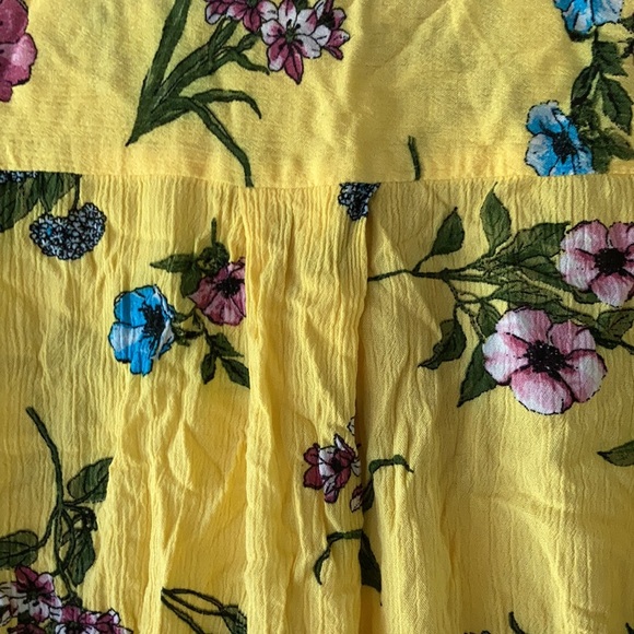 Yellow high low boho tunic - Picture 3 of 5